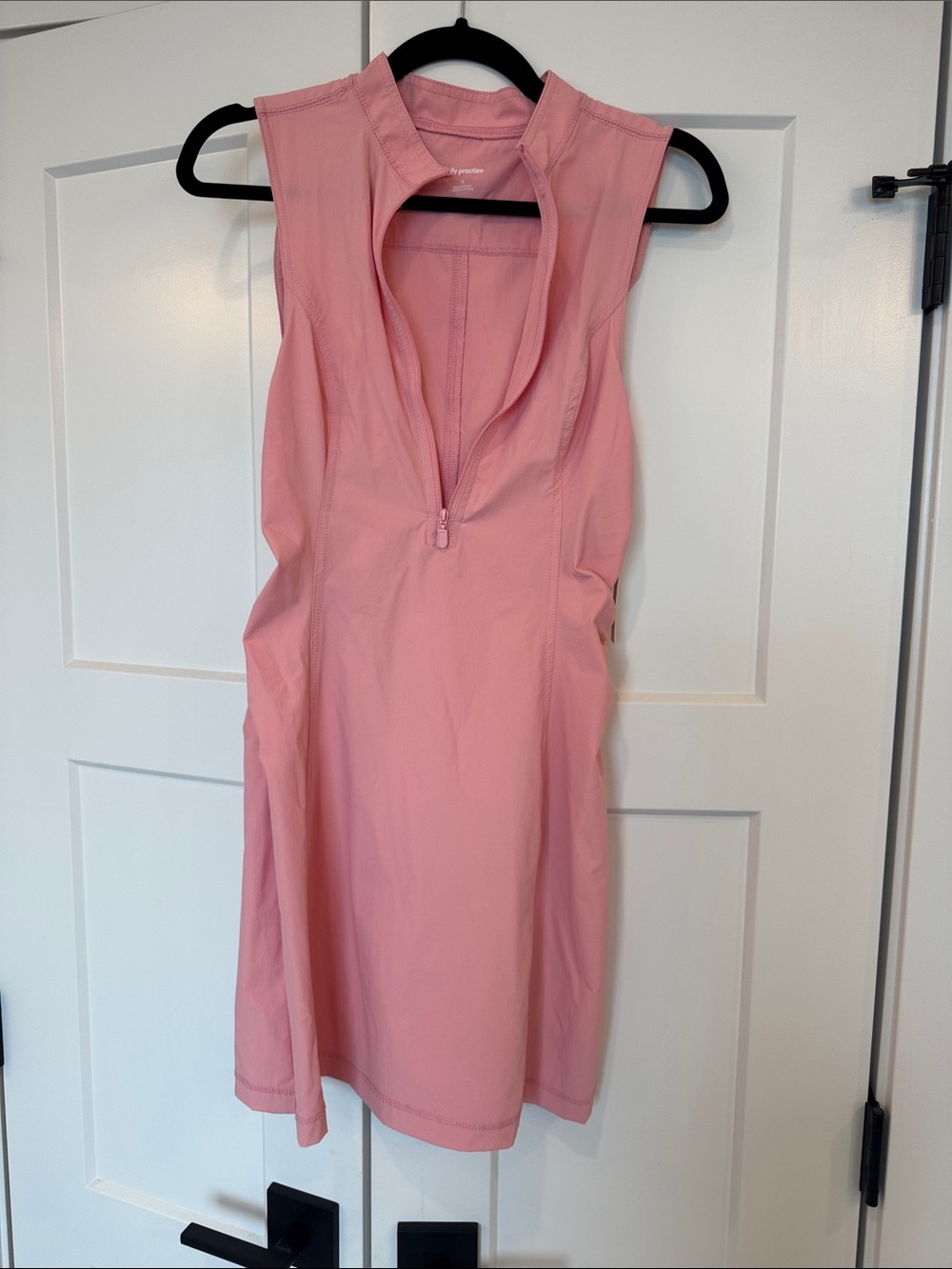 Daily Practice shirred mini dress